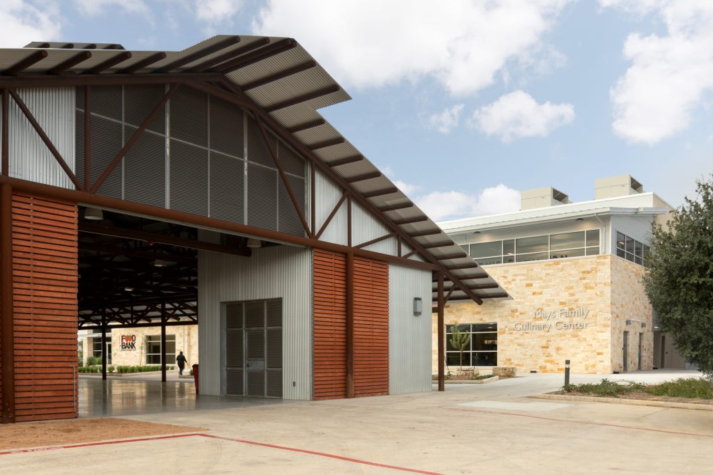 Mays Family Culinary Center building exterior view.