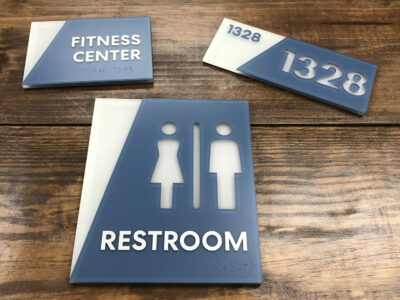 Multi-Residential Restroom Signs